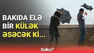 Leysan olacaq qar yağacaq  Hava haqqında məlumat [upl. by Izak]