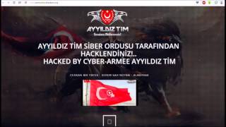 Türkische Hacker hacken Anonymous und spielen auf ihrer Seite Tschetschenische Hymne ab [upl. by Miof Mela861]