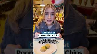 Poppies Fish amp Chips Christmas taste test [upl. by Aelanej]