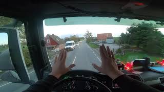 POV Convoy with my friend MANTGX500 Denmark [upl. by Hughmanick]