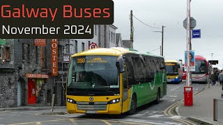 Galway Buses  November 2024 [upl. by Thetes]