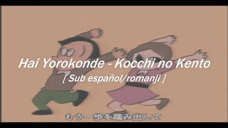 Hai Yorokonde Girigiri dansu Girigiri dansu  Kocchi no Kento  SubEspañol y romanji [upl. by Narra603]