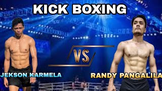 RANDY PANGALILA VS JEKSON KARMELA AKAN BERTARUNG KICK BOXING 🥊🔥🔥 [upl. by Latsyrhc]