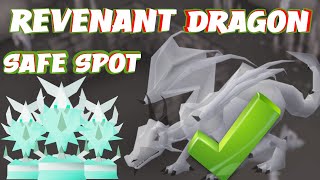 OSRS  Revenant Dragon  Safe Spot Guide  Range Method [upl. by Elliven]