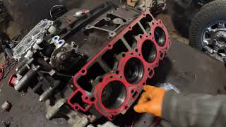 2015 67 power stroke engine rebuild [upl. by Jamison]