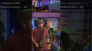 Masayoshi Takanaka Brasilian skies main riff guitarcover clip from twitch guitar viral jazz [upl. by Nivram624]