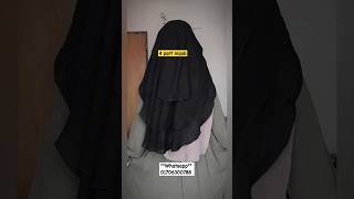 4 part niqab shortvideo 4partniqab niqab 3part 4part hijab [upl. by Ynahteb]