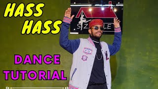 Hass Hass  Dance Tutorial  Simple Dance Steps  Sizzable School Of Dance [upl. by Bink673]