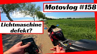 Motovlog 158  Lichtmaschine defekt 🤔 [upl. by Scherman]