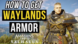 How to Get WAYLANDS ARMOR location  Mastery Challenge Update New Armor  AC Valhalla [upl. by Accemahs]