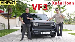 VinFast VF3 quotallblack Defenderquot cực ngầu của Mr Xuân Hoàn độ chịu chơi và sáng tạo không giới hạn [upl. by Rea958]