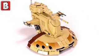 LEGO Armored Assault Tank Star Wars MOC AAT Minfig Scale [upl. by Gael]