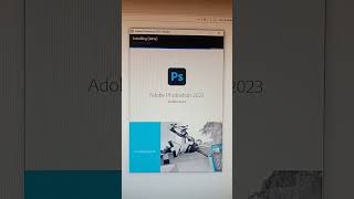 Photoshop 2023 install window photoshop shorts [upl. by Ecnahs]