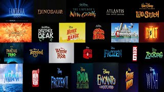 Walt Disney Animation Movie Trailers quotAll At Oncequot Volume 3 19992023 Updated [upl. by Teodoro]