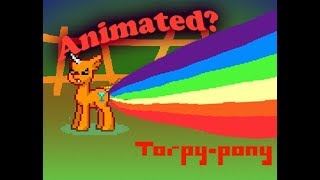 Pony Town Rainbow Fart Gif [upl. by Hardden]