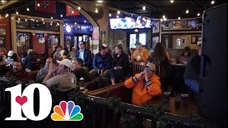 Tennessee fans celebrate as Vols dominate Citrus Bowl in first shutout bowl game win since 1957 [upl. by Leiuqeze]