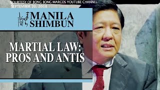 MARTIAL LAW PROS AND ANTIS [upl. by Nileuqay]