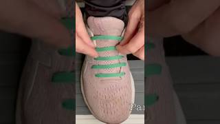 Laces always feel tight Try parallel lacing  RunningGeekGirl youtubeshorts [upl. by Aisatana]