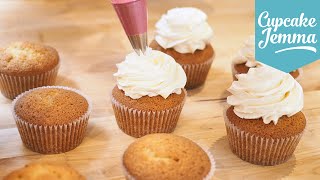 Swiss Meringue Buttercream Masterclass  Cupcake Jemma [upl. by Noiram66]