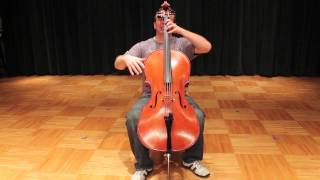 Cello Instruction with Kayson Brown Natural Cello Posture [upl. by Honeywell393]