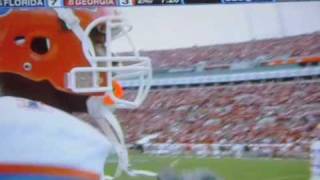 Tim Tebow Record Setting Touchdown Run [upl. by Halfdan]