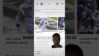 Miami Dolphins vs Patriots Reaction Analysis nflshorts nflviral nfltrending miamidolphins nfl [upl. by Ehr374]