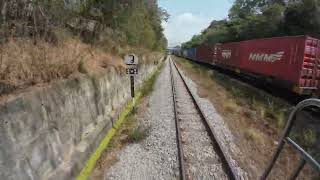 Cab view of the Laem Chabang Freight Line in Chonburi [upl. by Sello]