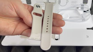 Apple Watch Starlight Sport Band [upl. by Lemal105]