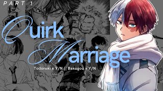 13 An arranged quirk marriage  Forced to marry Bakugou Katsuki [upl. by Aiekahs]