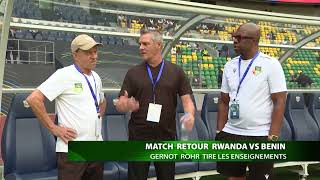 CONFERENCE DE PRESSE DE GERNOT ROHR APRES LES MATCHS FACE AU RWANDA [upl. by Dedra867]