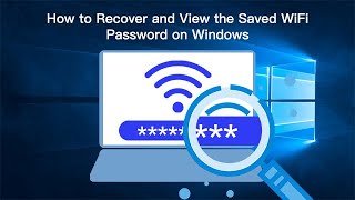 How to Find and View the Saved WiFi Password on Windows [upl. by Inaffit]