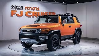 2025 Toyota FJ Cruiser Review Specs Features and Performance [upl. by Aicirtac483]