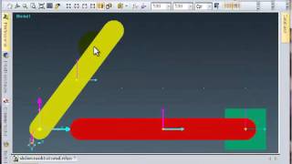 RecurDyn Video Tutorials 04  Object Control in RecurDyn using Slider Crank Mechansim [upl. by Atiras]