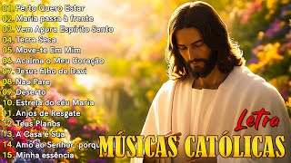 Perto Quero Estar🕊Lindas Músicas Religiosas Católicas de Louvor e Adoracão Carismáticos [upl. by Nylasoj925]