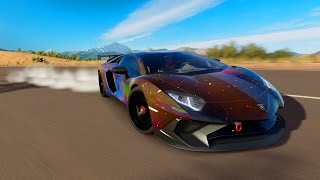 FORZA HORIZON 3  LAMBORGHINI AVENTADOR LP7504 SV MONSTRUOSA O BIXIN VOA [upl. by Atineg]