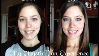 Mystic Tan My Experience  Before amp After [upl. by Dole594]