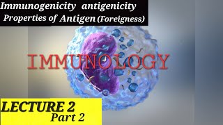 Immunogenicity antigenicity properties of antigen Immunology [upl. by Keon]