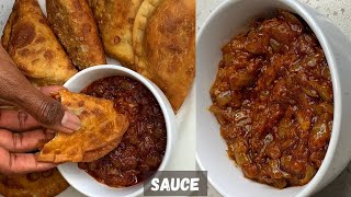 Sauce Oignon pour vos Pastels ou Fataya  Recette Africaine [upl. by Sarita721]