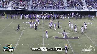 Tallassee Tigers Football vs Talladega [upl. by Otnas]