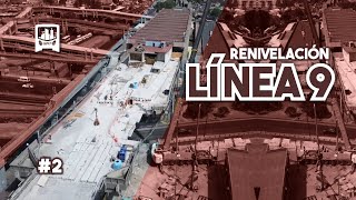 ¡Así REMOVIERON la primera trabe de la Línea 9 del Metro CDMX  Renivelación Línea 9 2 [upl. by Scribner]