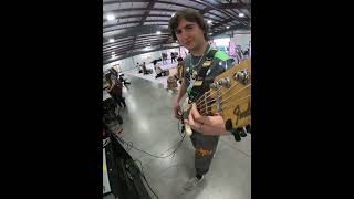 2022 Irondale Winter Drumline Bass Guitar Cam 2 [upl. by Kinney635]