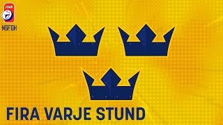 Team Sweden 2024 IIHF World Championships Goal Horn Fira Varje Stund [upl. by Welford]