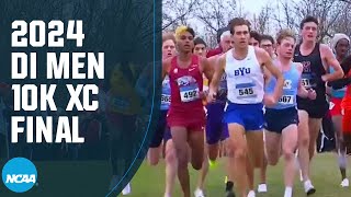 2024 NCAA DI mens cross country championship  FULL RACE [upl. by Tanberg]