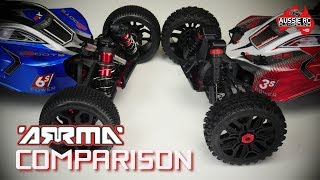 ARRMA Typhon 3S vs Typhon 6S Comparison [upl. by Mumford]