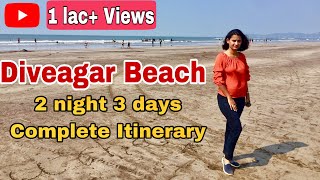 Diveagar Complete Itinerary  2 night 3 days tour diveagar  Best beach near Pune  Findingindia [upl. by Ylrebmek439]