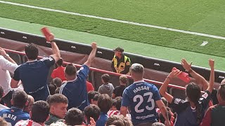 Real Sporting de Gijón 3  Real Oviedo 1 gol de Ilyas Chaira [upl. by Nauqyt]