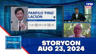 STORYCON  Ping Lacson on Cassandra Ong’s detention PhilHealth fund transfer MUP pension [upl. by Akitahs]