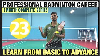 TYPES OF BACKHAND GRIPS 🏸 LEARN BADMINTON FROM BASICS  badminton badmintontutorials [upl. by Frasier375]