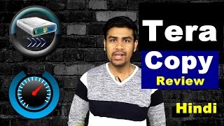 Tera Copy  Fast Copying Software  Review in Hindi [upl. by Rebmeced215]