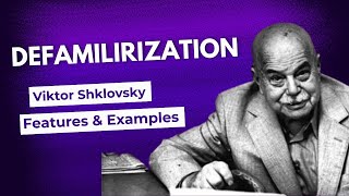 Defamiliarization in Literature Viktor Shklovskys Technique [upl. by Spurgeon]